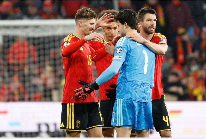 Senne Lammens Rayakan Hasil lengkap dari Permainan olahraga Anda tersedia di FAM68